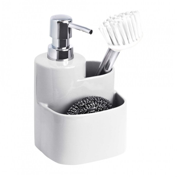 Kompaktowy dozownik 4 KITCHEN biały zestaw 3 el. 07871